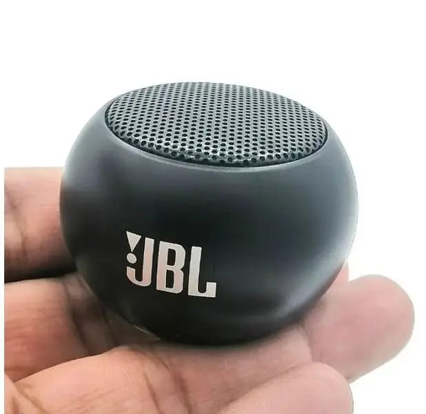 Rechargeable Wireless Mini Speaker with Multi-Color LED Lights | USB Portable Metal Body Bluetooth Speaker