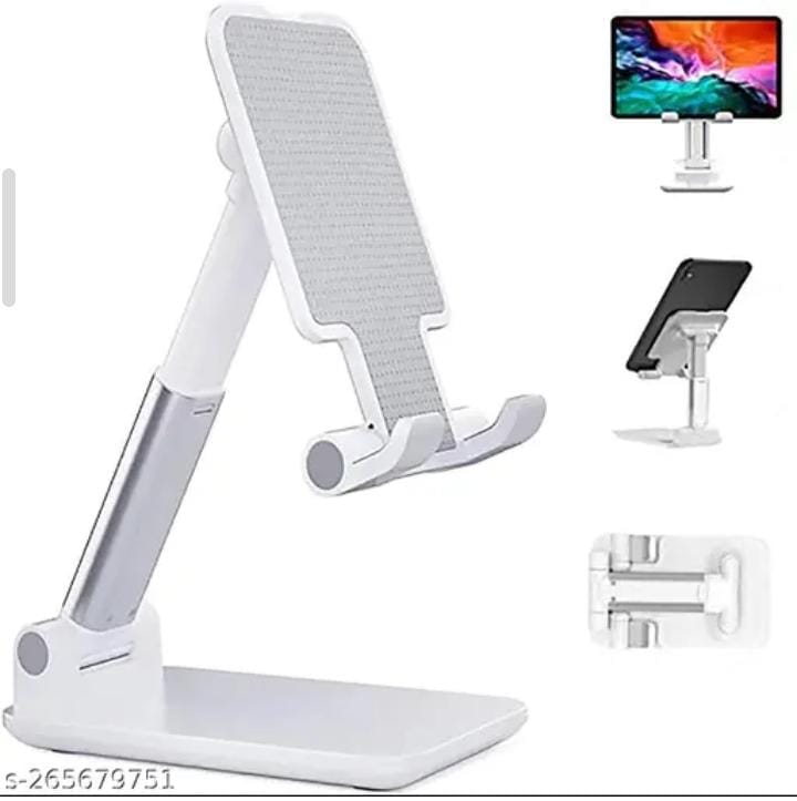 Foldable Mobile Stand – Compact, Adjustable & Stylish