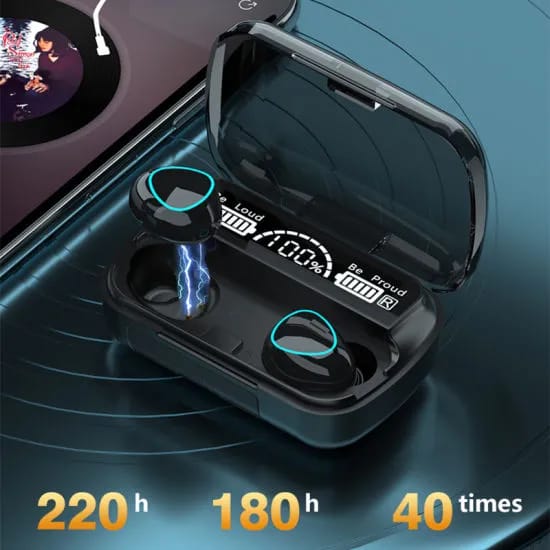 M10 TWS Wireless Earbuds Gaming Mode