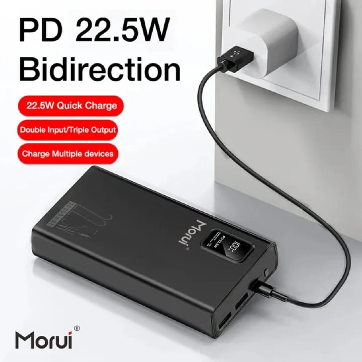 MORUI MP 10 PD 10000mAh 22.5W FAST CHARGING POWER BANK