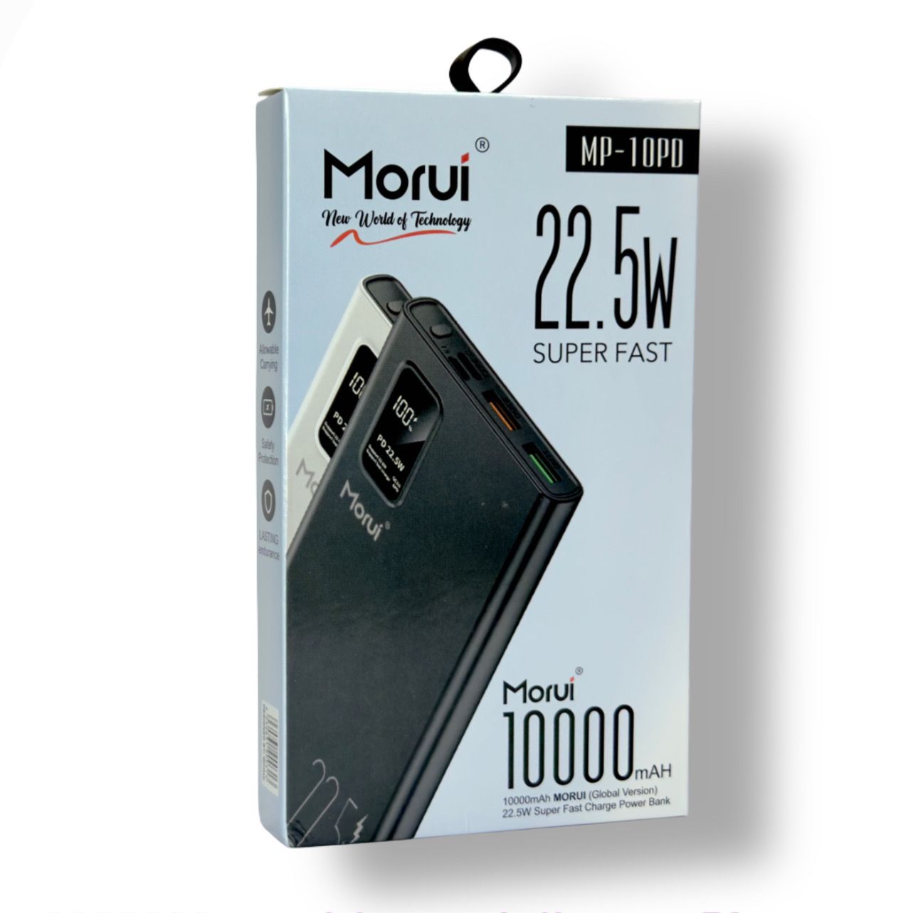 MORUI MP 10 PD 10000mAh 22.5W FAST CHARGING POWER BANK