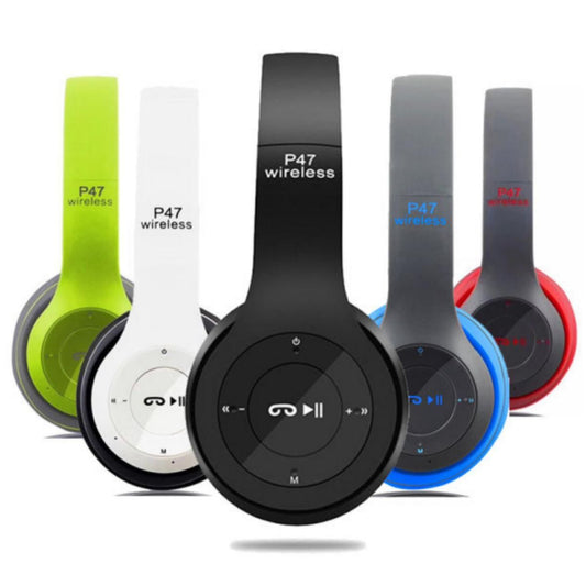 "P47 Wireless Headphones - Lightweight, Stylish, and High-Performance Audio"