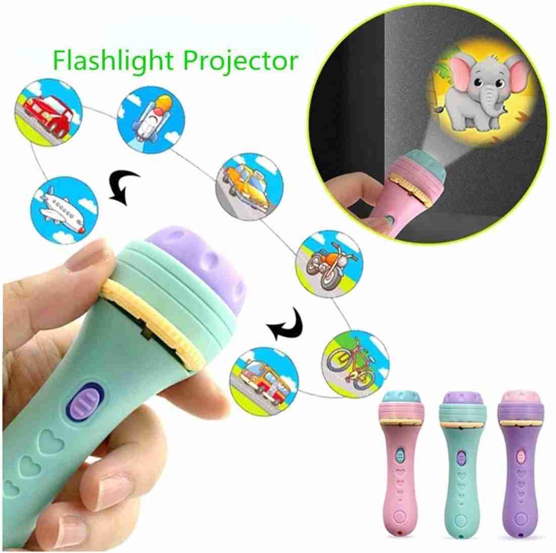 Flashlight Projector Torch Lamp - For Baby Sleeping