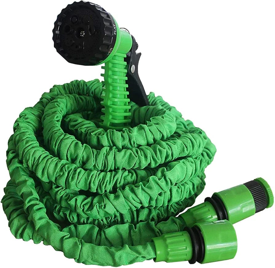 100 Ft Magic Hose Pipe - Green for Car / Bike Cleaning