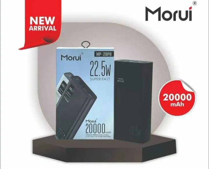 MORUI MP 10 PD 10000mAh 22.5W FAST CHARGING POWER BANK