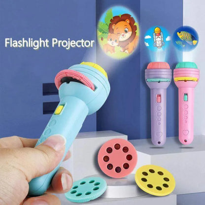 Flashlight Projector Torch Lamp - For Baby Sleeping