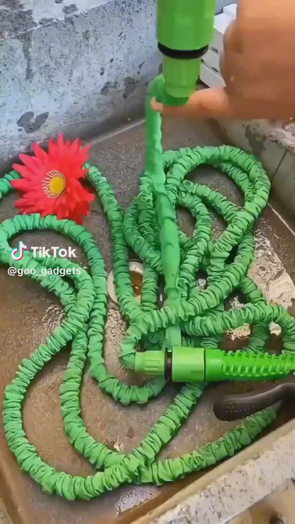 100 Ft Magic Hose Pipe - Green for Car / Bike Cleaning