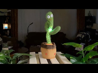 Cute Dancing and Talking Cactus Toy